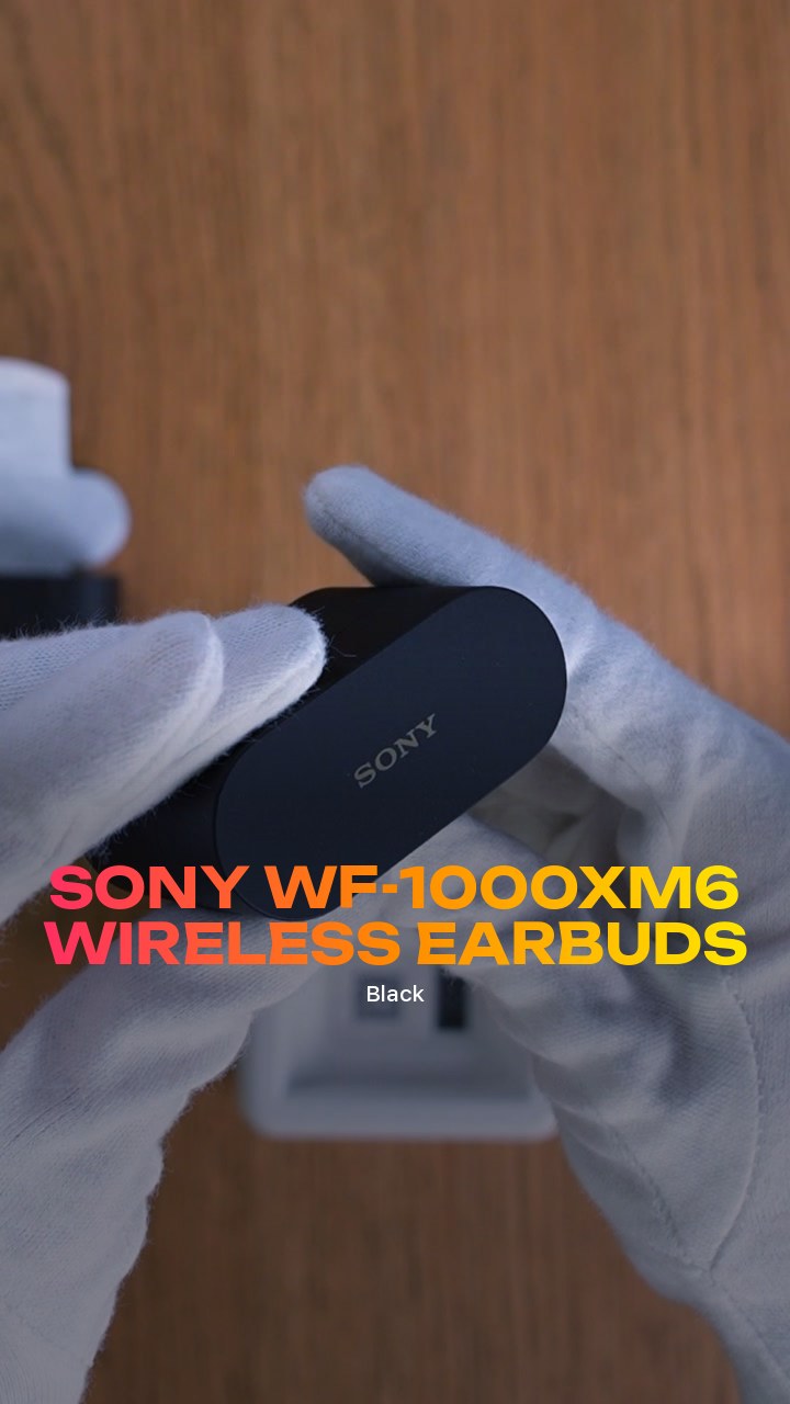Sony WF-1000XM6 Wireless Earbuds (Black)