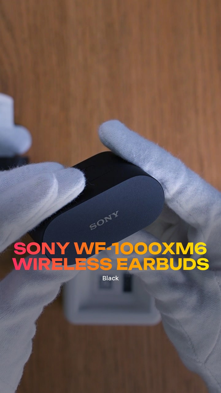 Sony WF-1000XM6 Wireless Earbuds (Black)