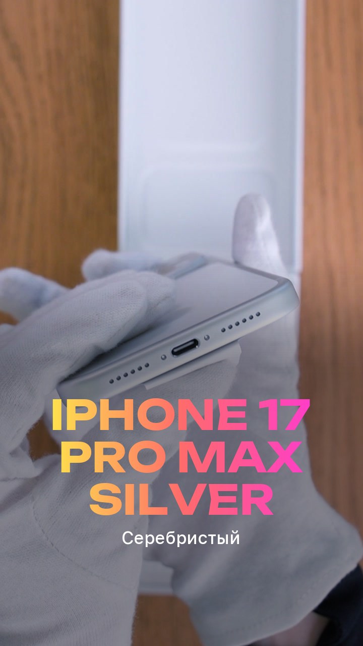 Apple iPhone 17 Pro Max Silver (Серебристый) eSim + eSim