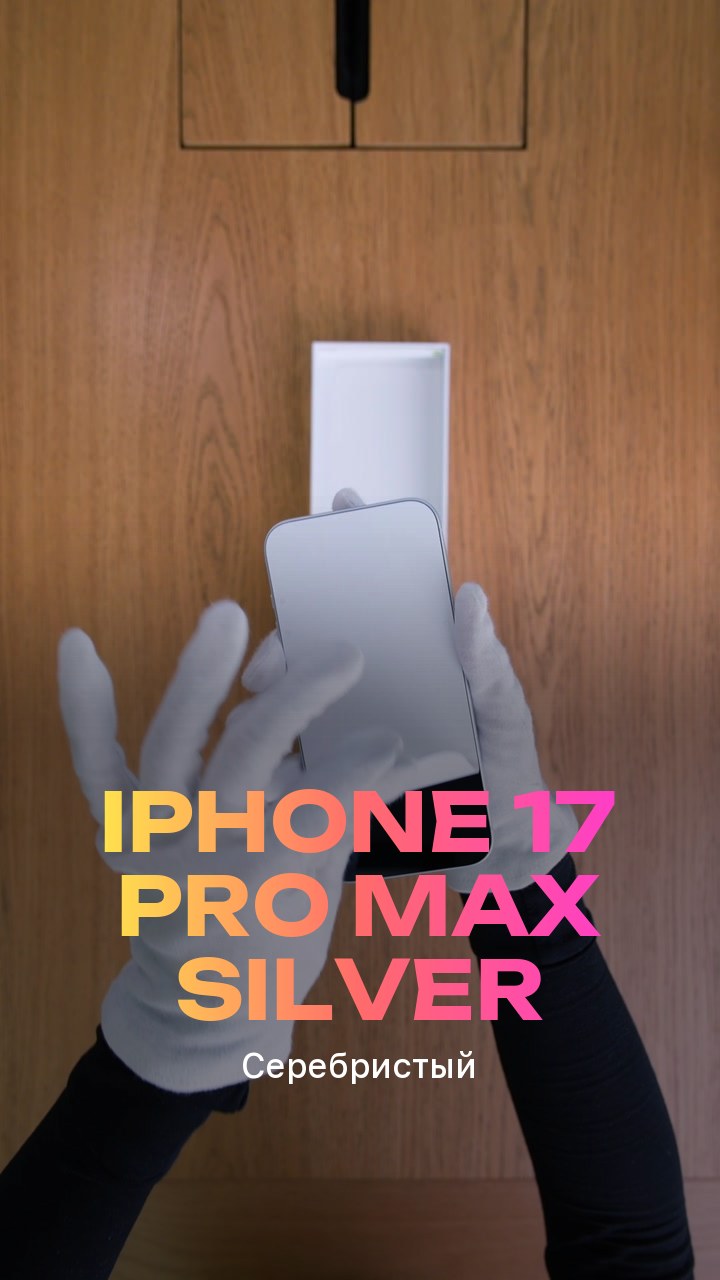 Apple iPhone 17 Pro Max Silver (Серебристый) eSim + eSim