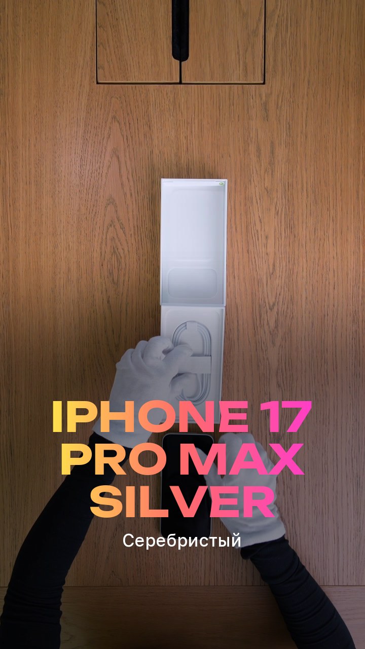 Apple iPhone 17 Pro Max Silver (Серебристый) eSim + eSim