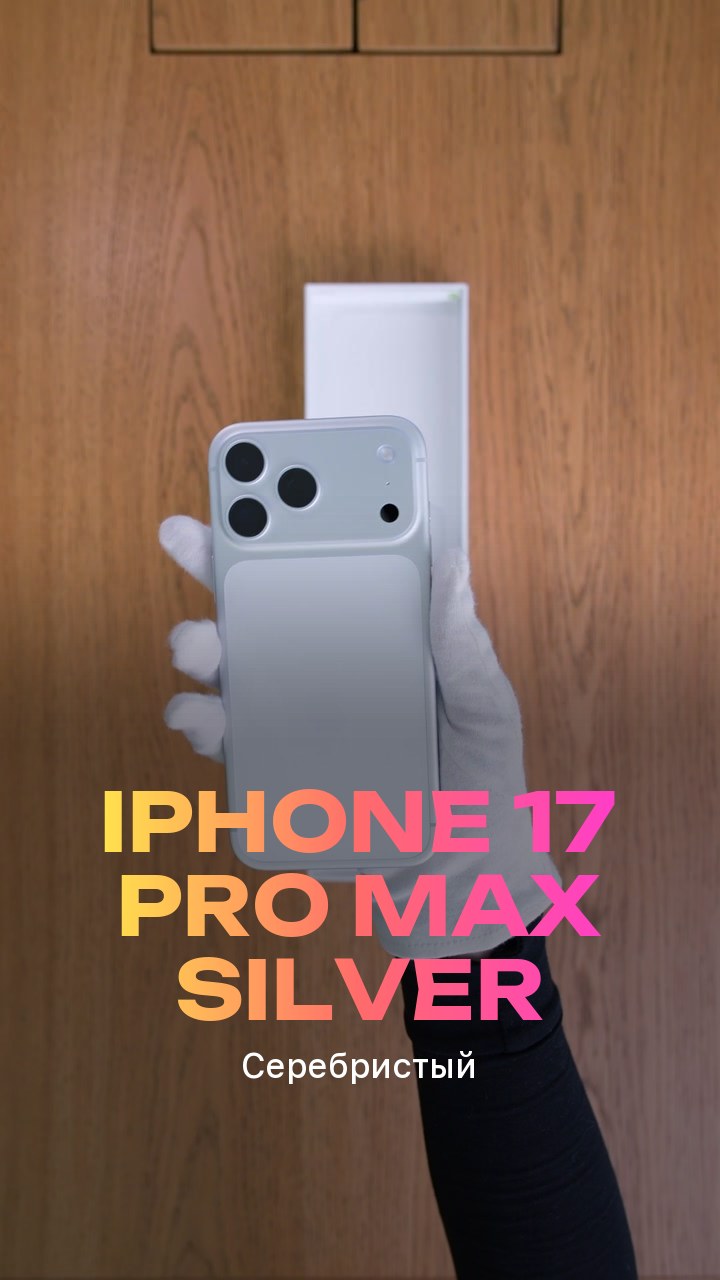 Apple iPhone 17 Pro Max Silver (Серебристый) eSim + eSim