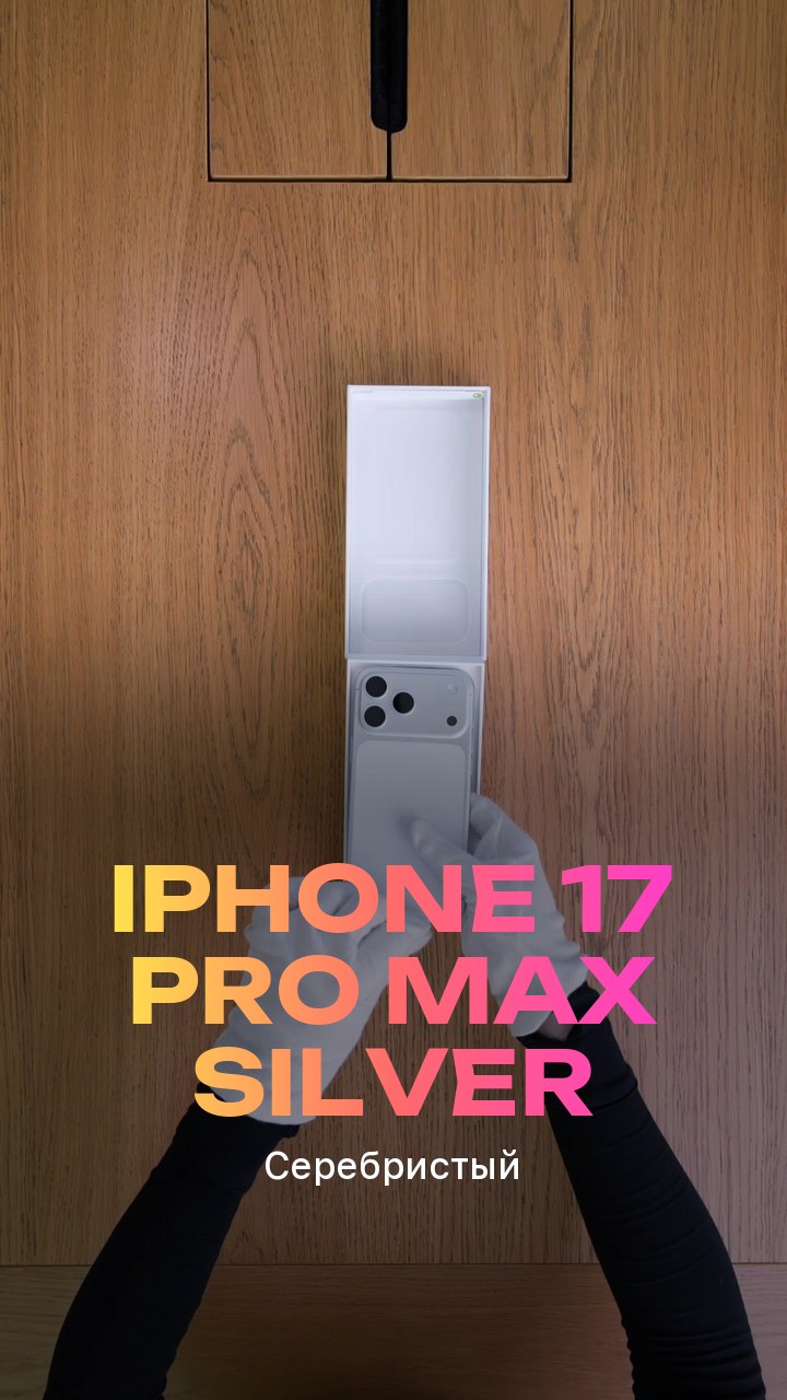 Apple iPhone 17 Pro Max Silver (Серебристый) eSim + eSim