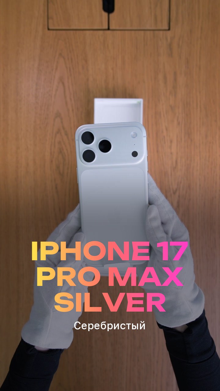 Apple iPhone 17 Pro Max Silver (Серебристый) eSim + eSim