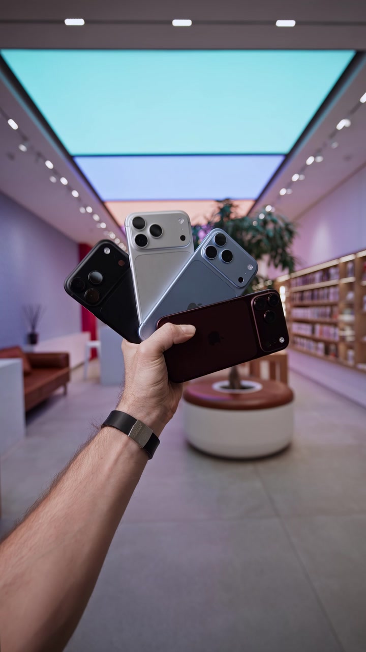 Все цвета iPhone 18 Pro