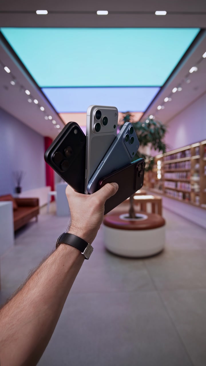Все цвета iPhone 18 Pro