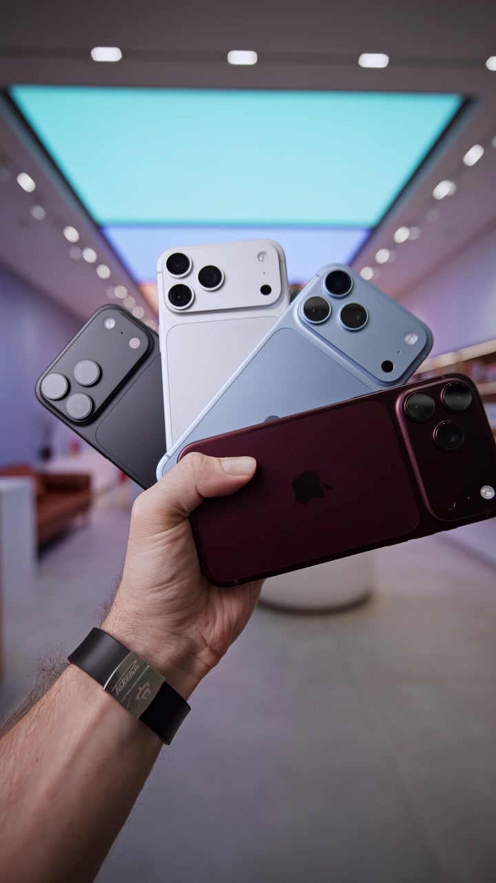 Все цвета iPhone 18 Pro
