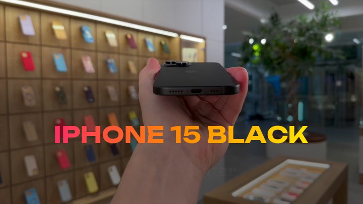 iPhone 15 Black