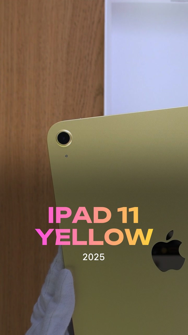Apple iPad 11 (2025) Wi-Fi Yellow (Желтый)