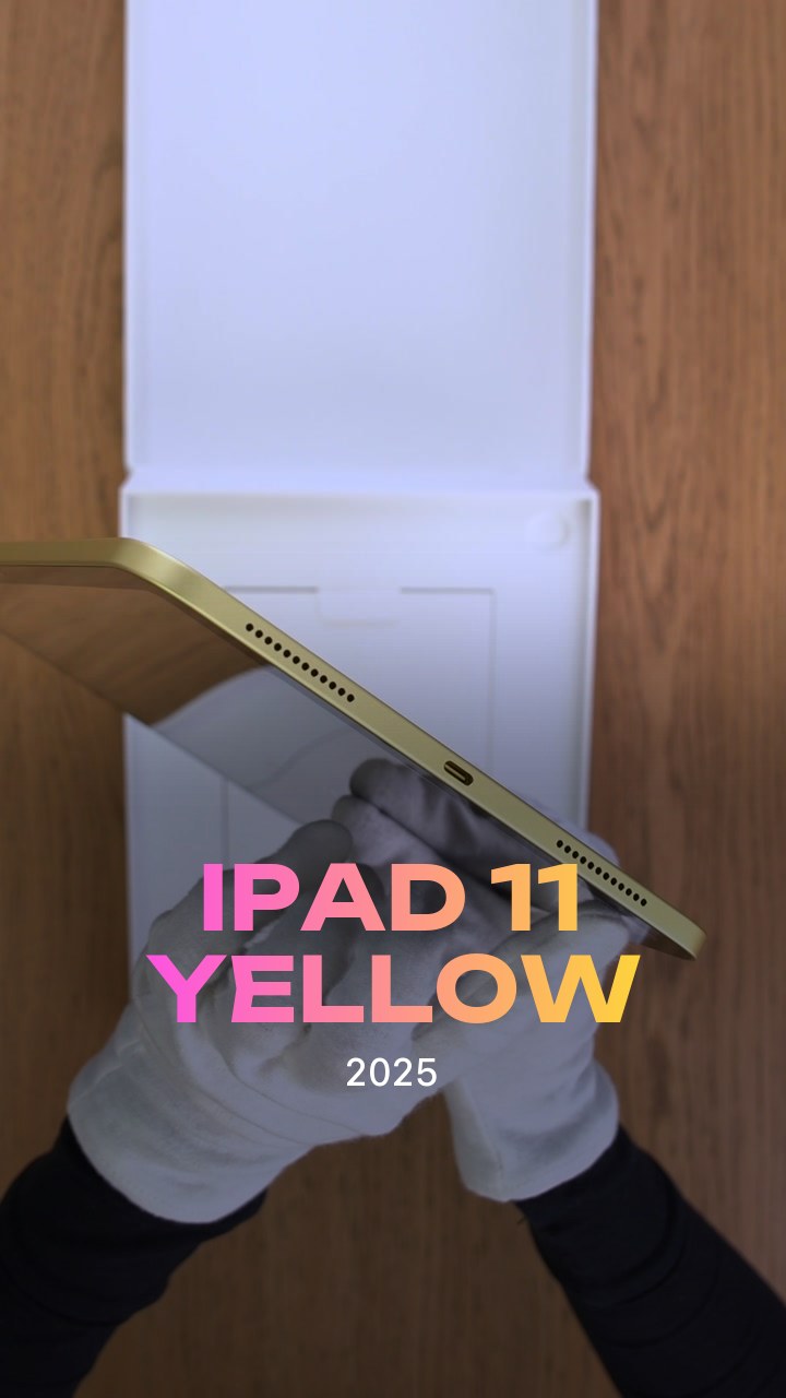 Apple iPad 11 (2025) Wi-Fi Yellow (Желтый)