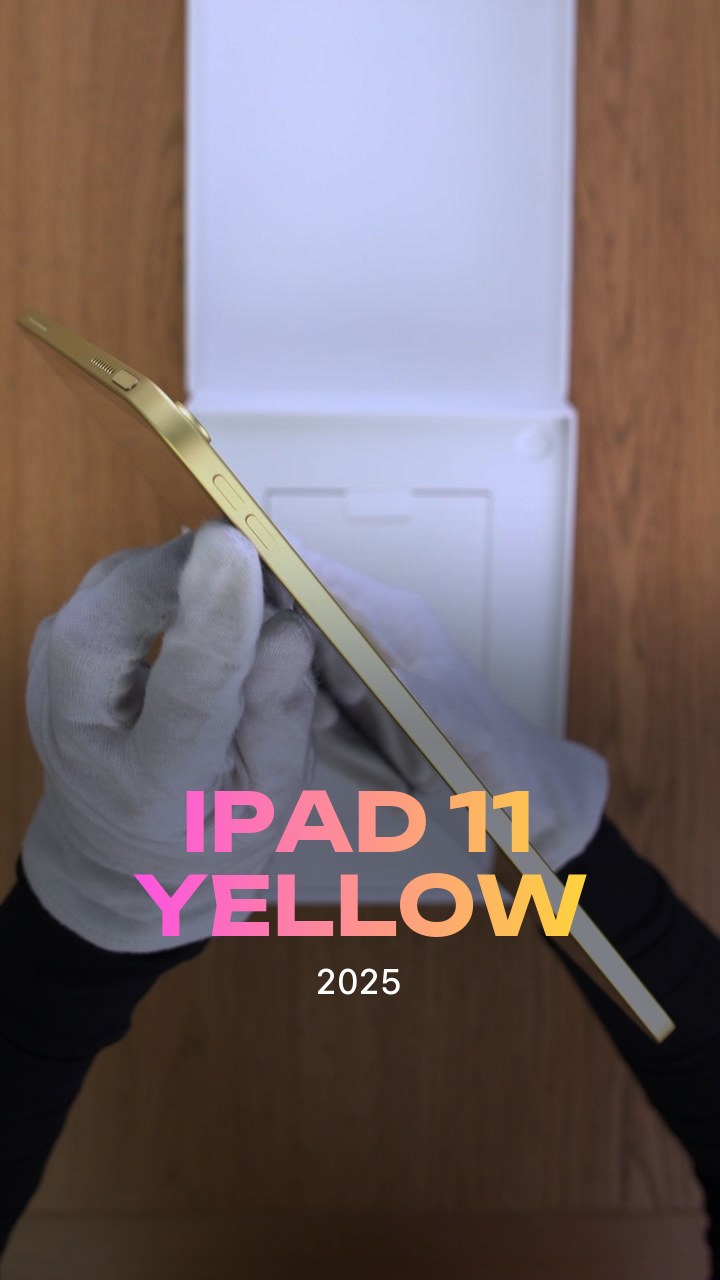 Apple iPad 11 (2025) Wi-Fi Yellow (Желтый)