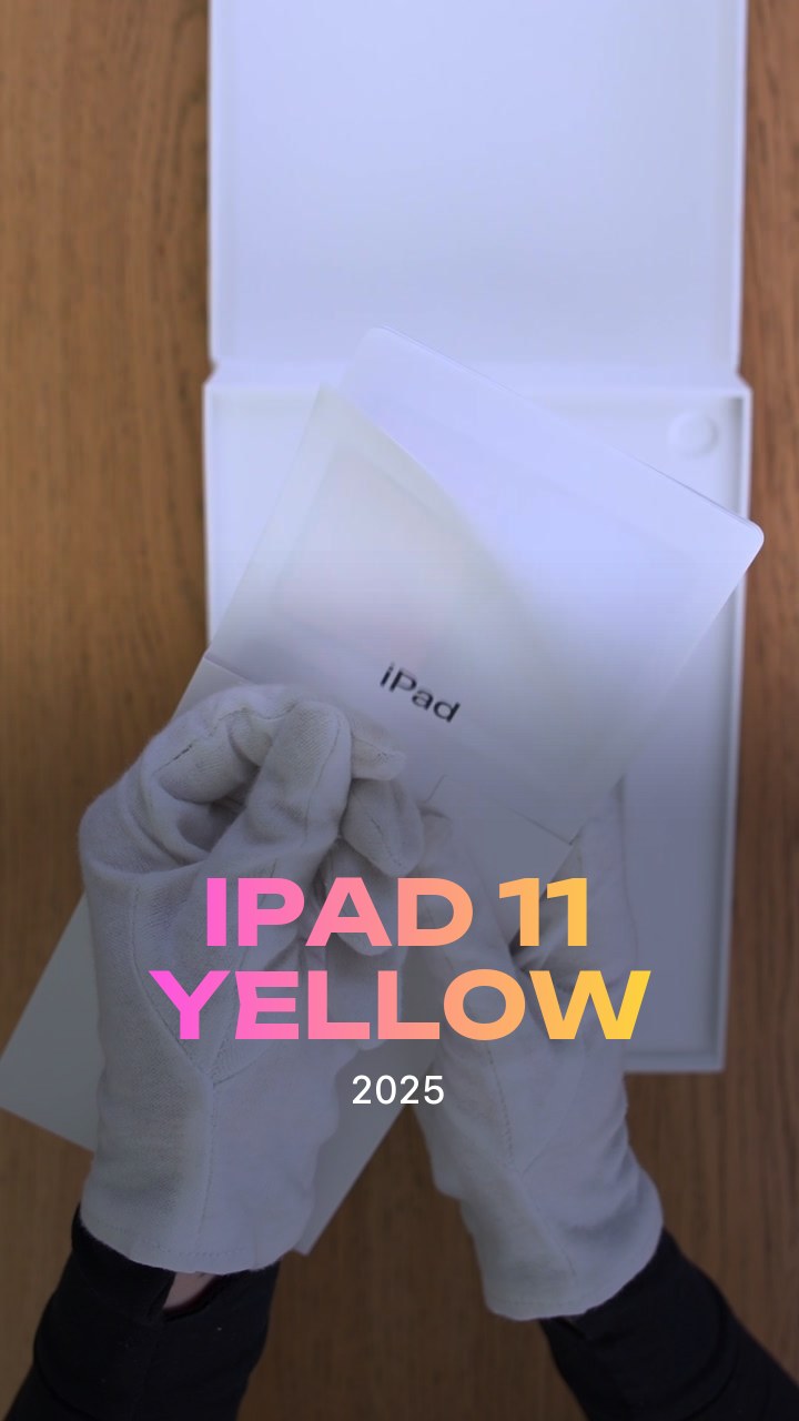 Apple iPad 11 (2025) Wi-Fi Yellow (Желтый)