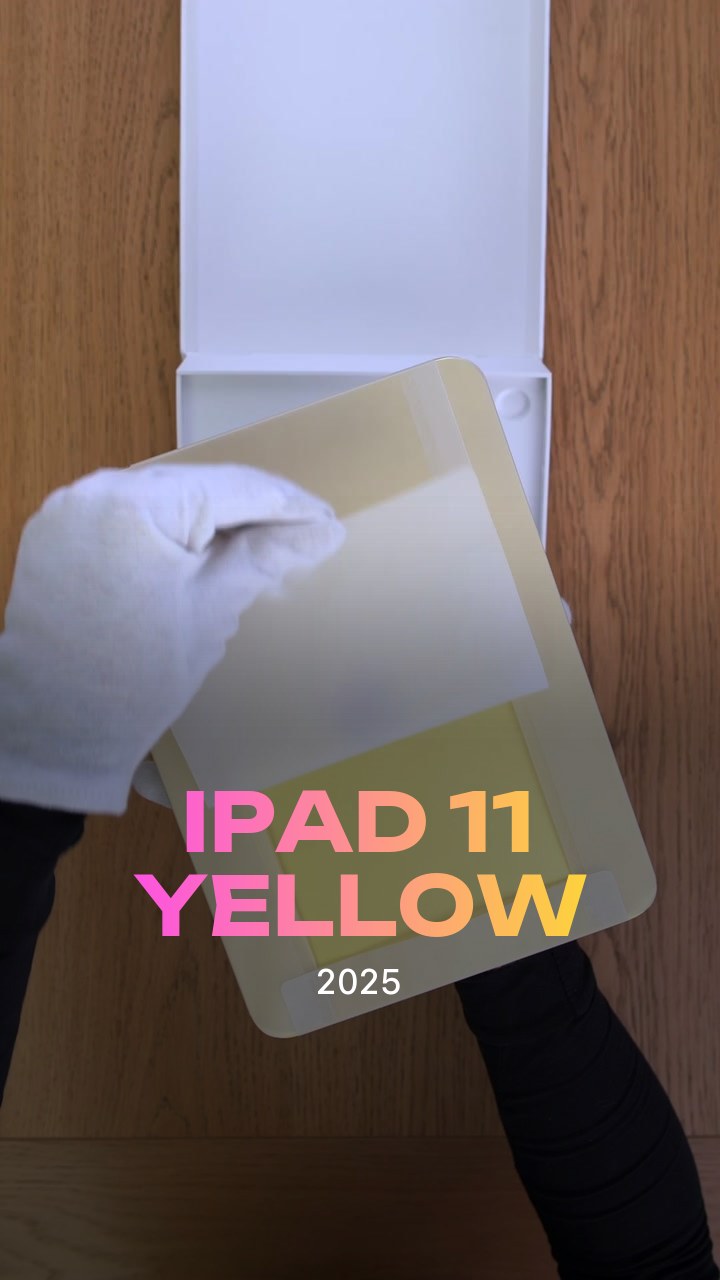 Apple iPad 11 (2025) Wi-Fi Yellow (Желтый)
