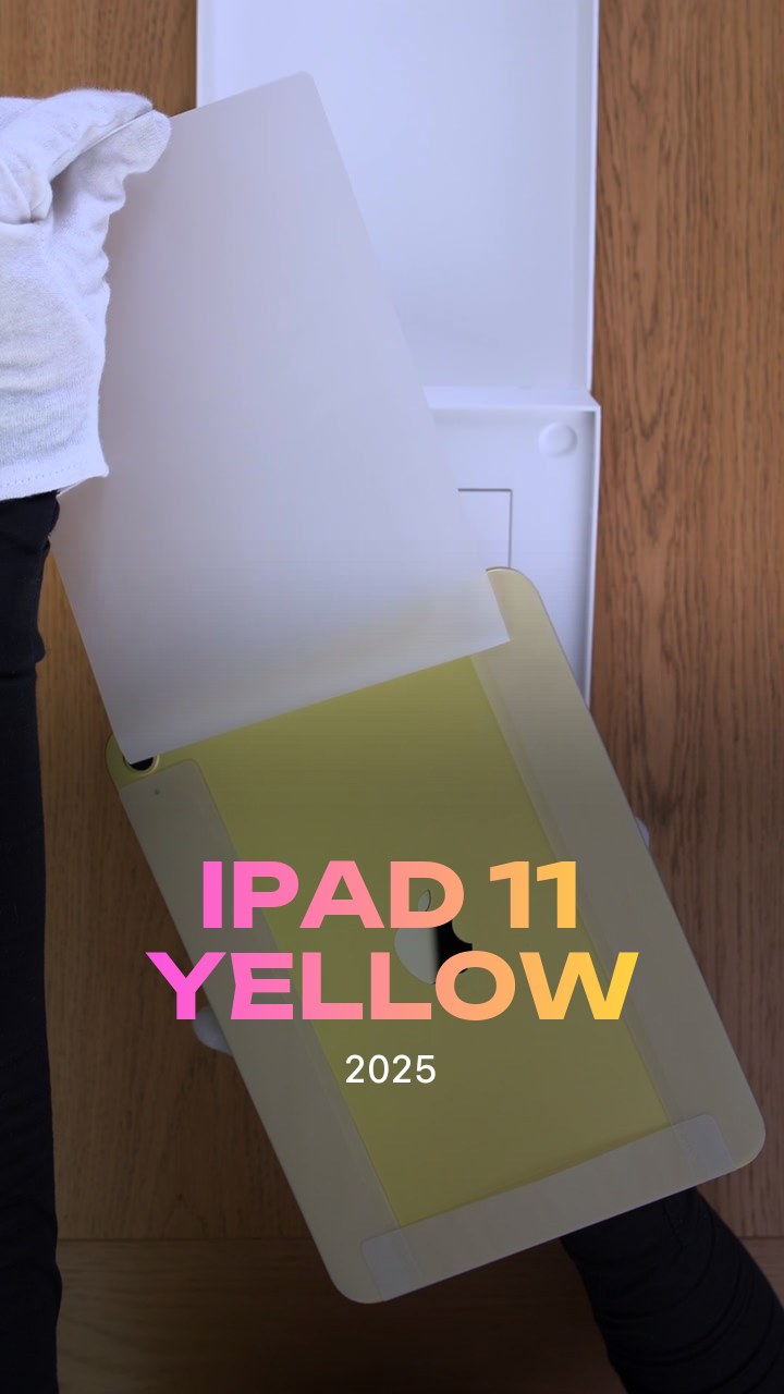 Apple iPad 11 (2025) Wi-Fi Yellow (Желтый)