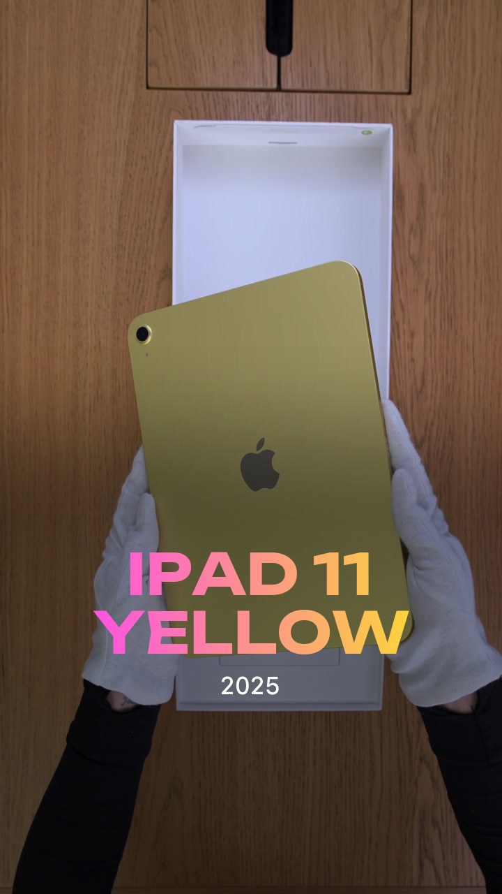 Apple iPad 11 (2025) Wi-Fi Yellow (Желтый)