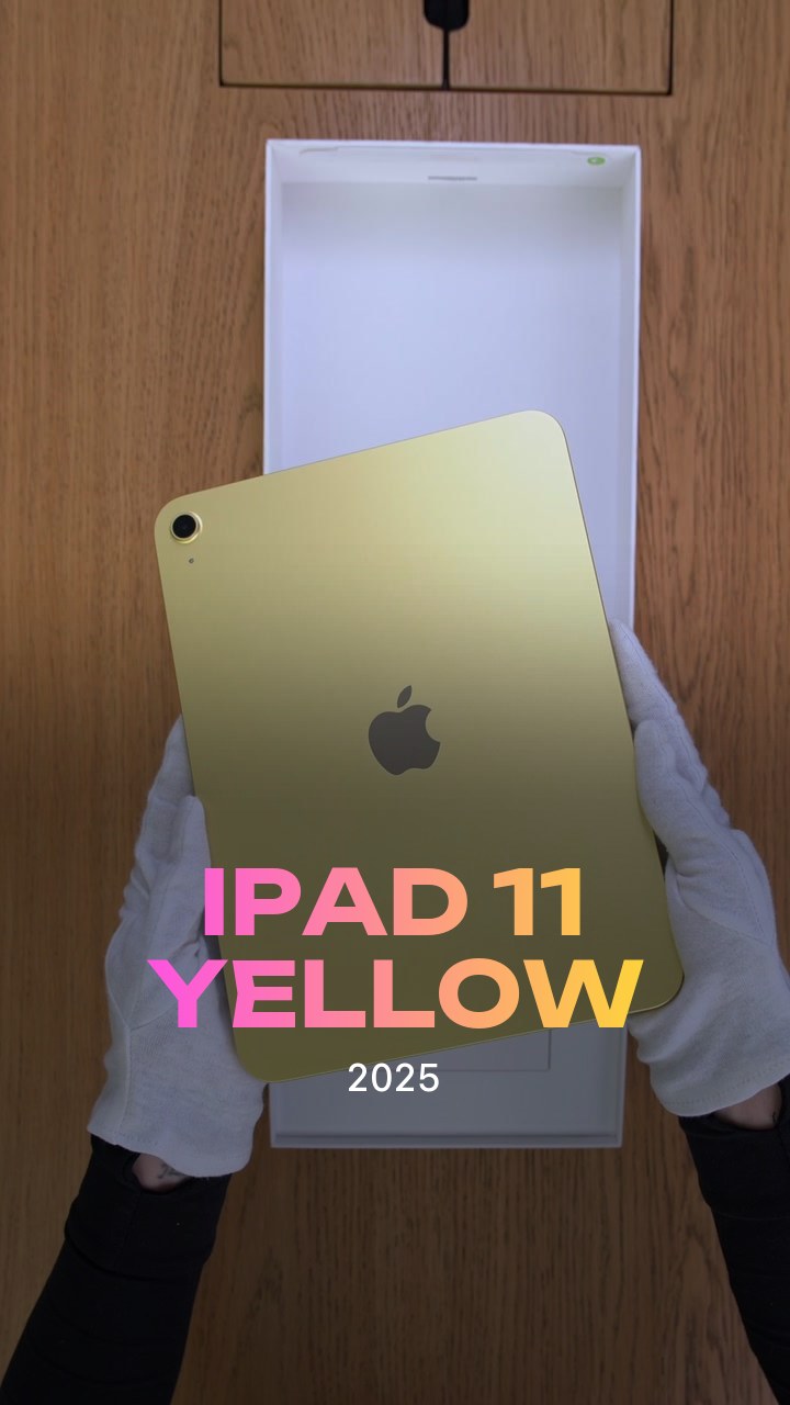Apple iPad 11 (2025) Wi-Fi Yellow (Желтый)