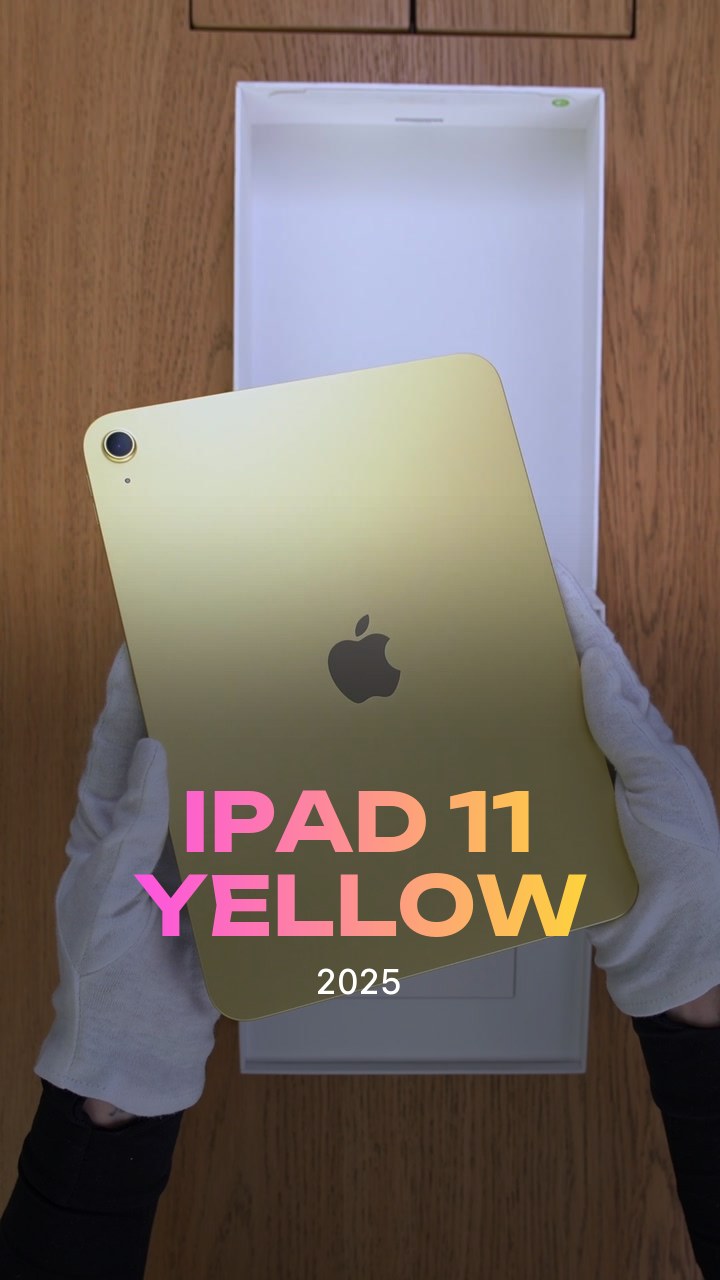 Apple iPad 11 (2025) Wi-Fi Yellow (Желтый)