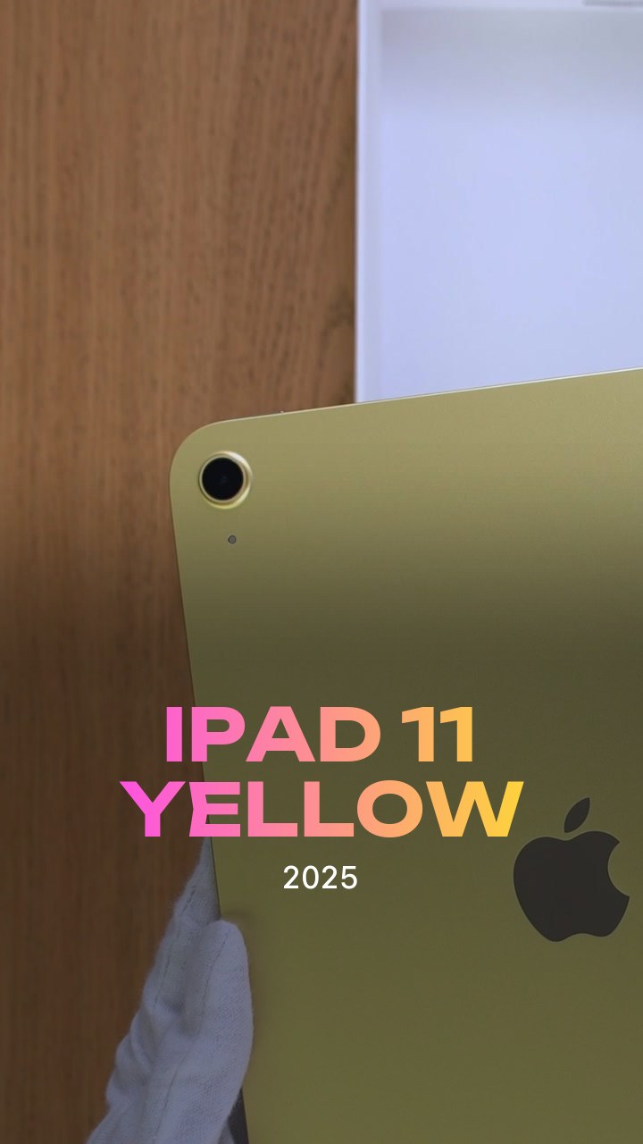 Apple iPad 11 (2025) Wi-Fi Yellow (Желтый)