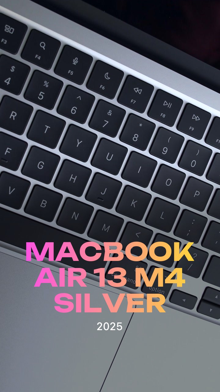 Apple MacBook Air 13 (2025) M4 (10CPU/8GPU/16GB/256GB) Silver (MW0W3)