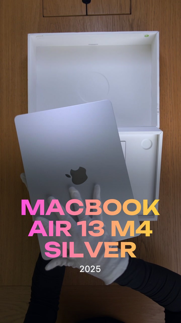 Apple MacBook Air 13 (2025) M4 (10CPU/8GPU/16GB/256GB) Silver (MW0W3)