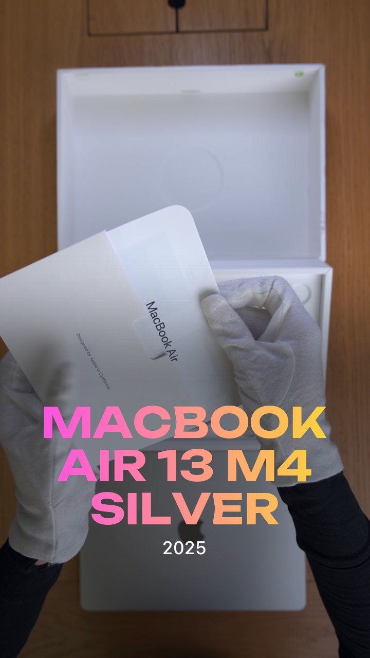 Apple MacBook Air 13 (2025) M4 (10CPU/8GPU/16GB/256GB) Silver (MW0W3)