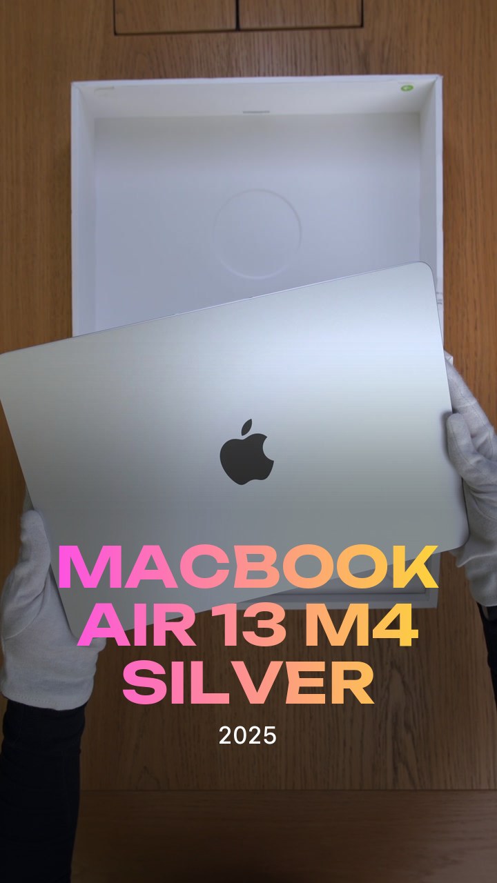 Apple MacBook Air 13 (2025) M4 (10CPU/8GPU/16GB/256GB) Silver (MW0W3)