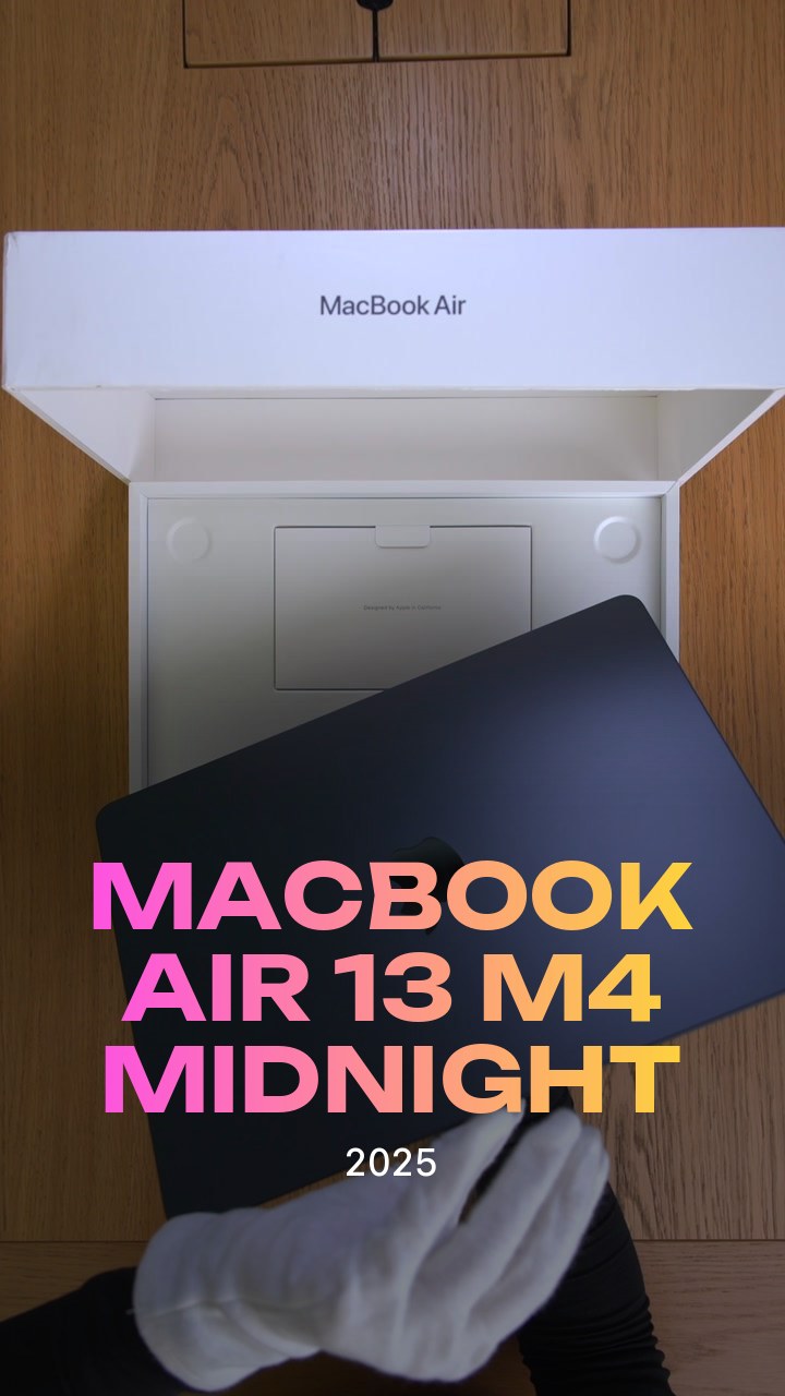 Apple MacBook Air 13 (2025) M4 (10CPU/8GPU/16GB/256GB) Midnight (MW123)