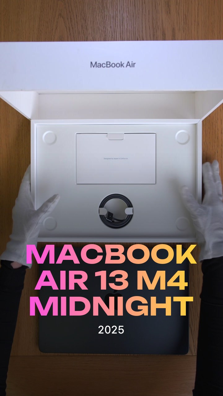 Apple MacBook Air 13 (2025) M4 (10CPU/8GPU/16GB/256GB) Midnight (MW123)