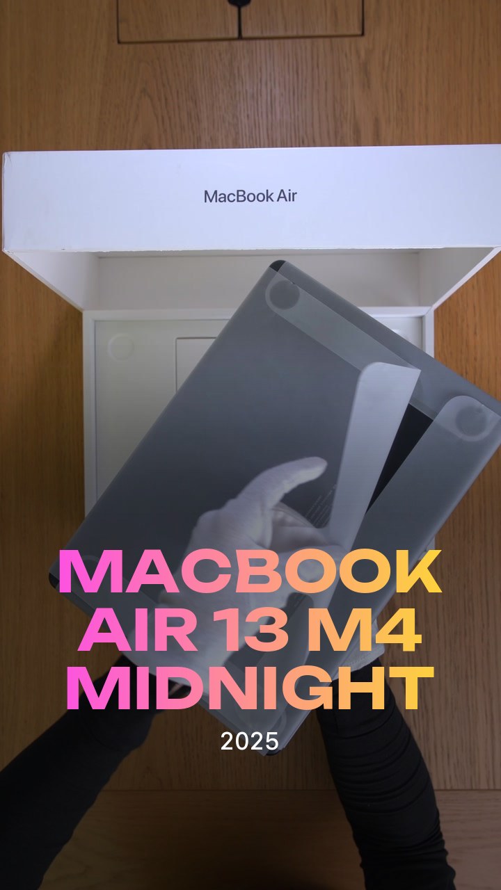 Apple MacBook Air 13 (2025) M4 (10CPU/8GPU/16GB/256GB) Midnight (MW123)