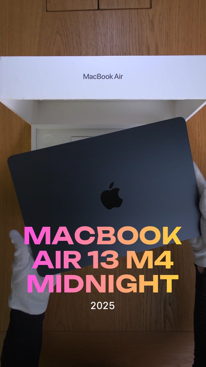 Apple MacBook Air 13 (2025) M4 (10CPU/8GPU/16GB/256GB) Midnight (MW123)