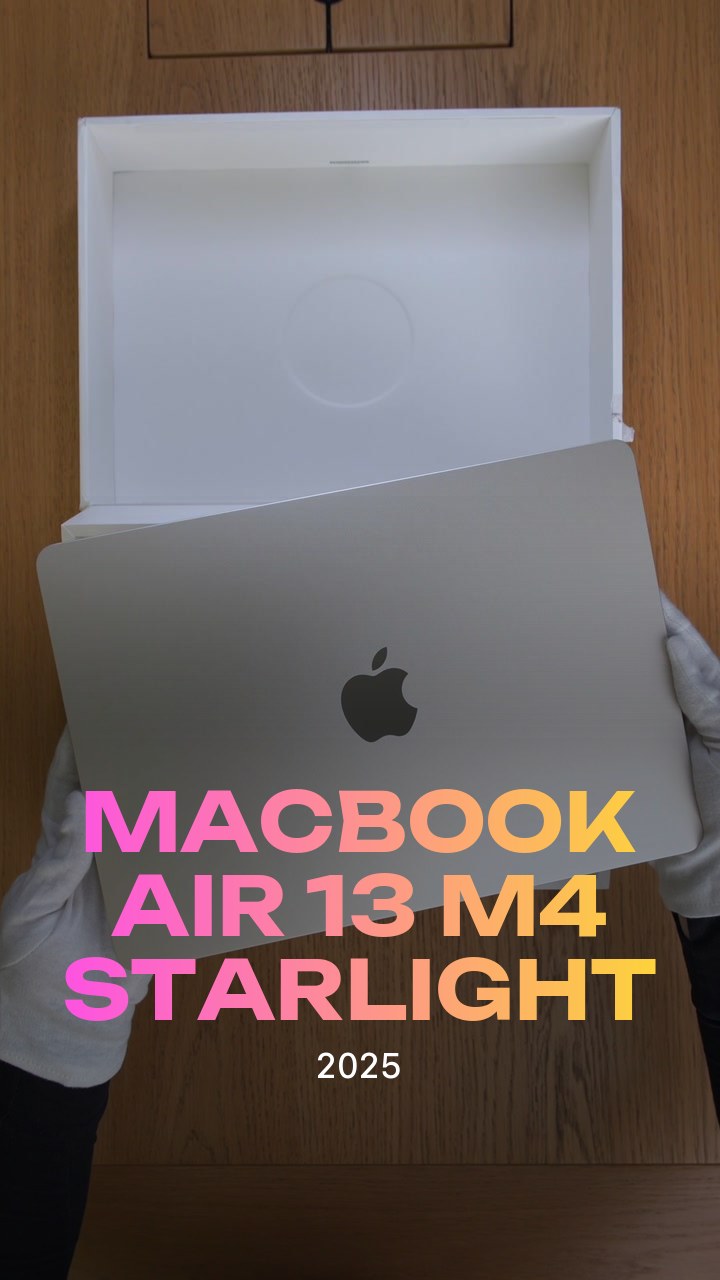 Apple MacBook Air 13 (2025) M4 (10CPU/8GPU/16GB/256GB) Starlight (MW0Y3)