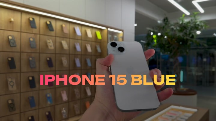 iPhone 15 Blue