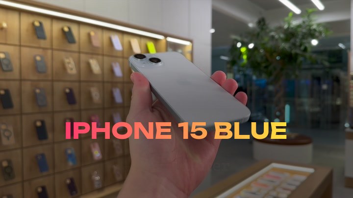 iPhone 15 Blue