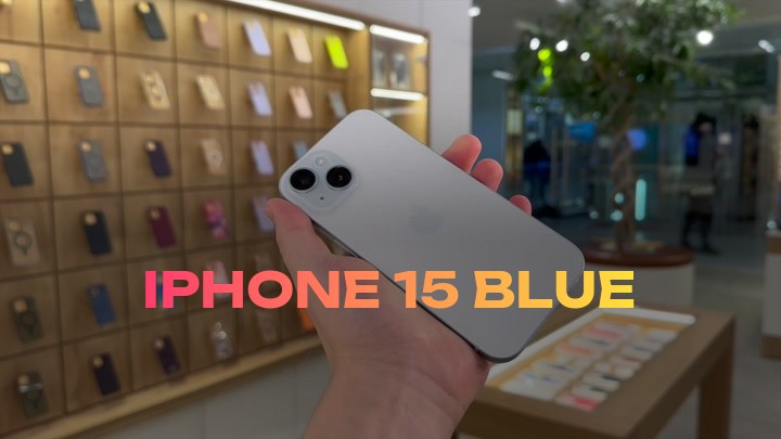 iPhone 15 Blue