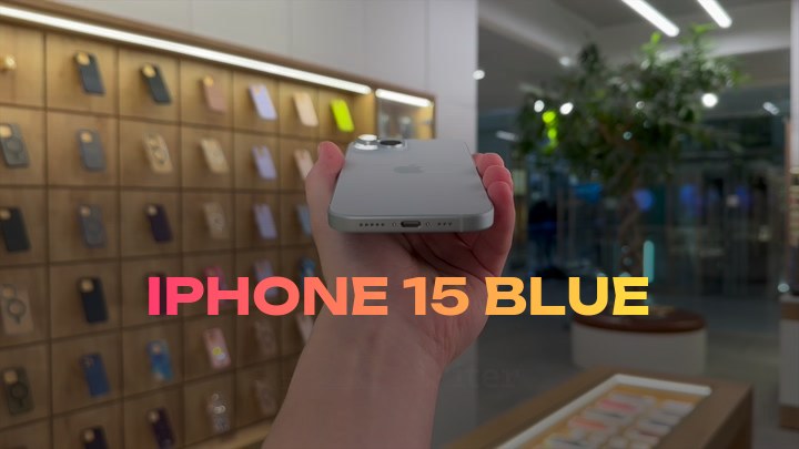 iPhone 15 Blue