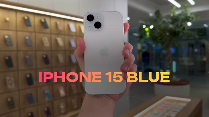 iPhone 15 Blue
