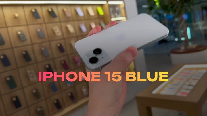 iPhone 15 Blue