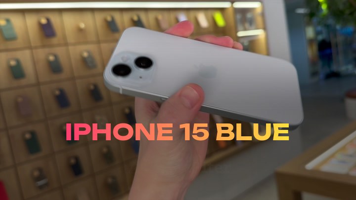 iPhone 15 Blue