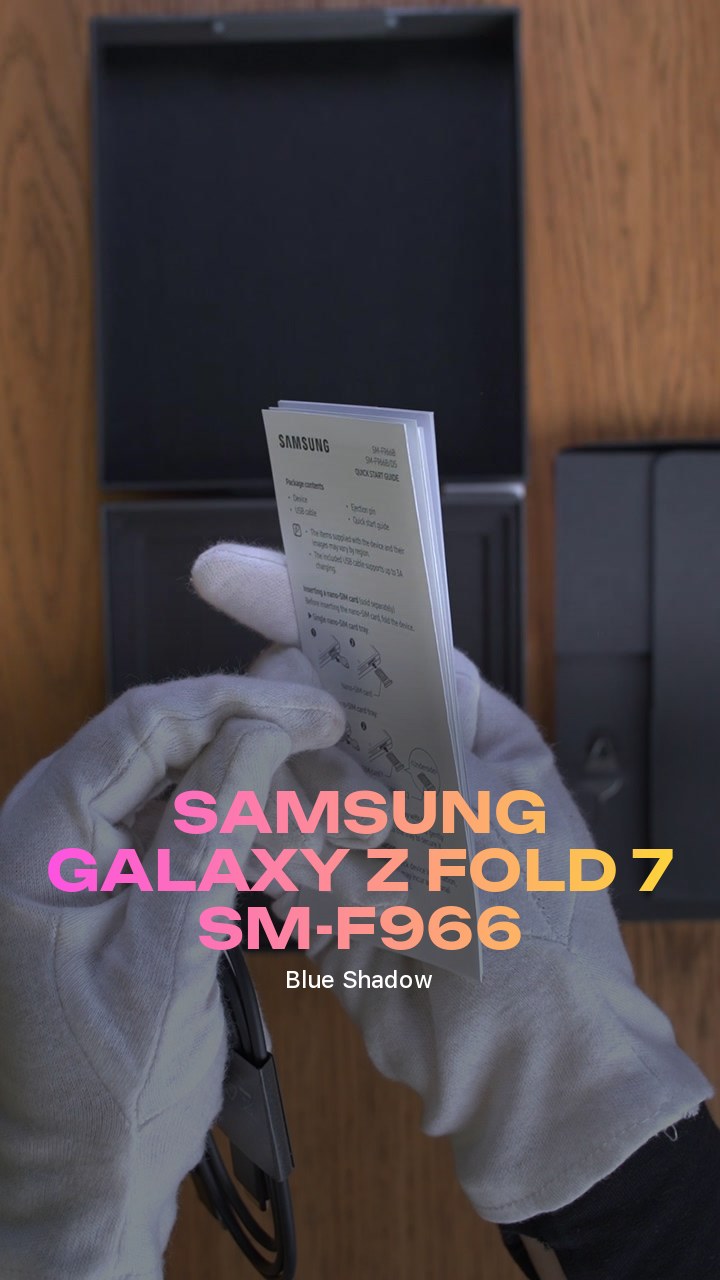 Смартфон Samsung Galaxy Z Fold 7 (Blue Shadow) SM-F966 (Dual Nano-sim + eSim)
