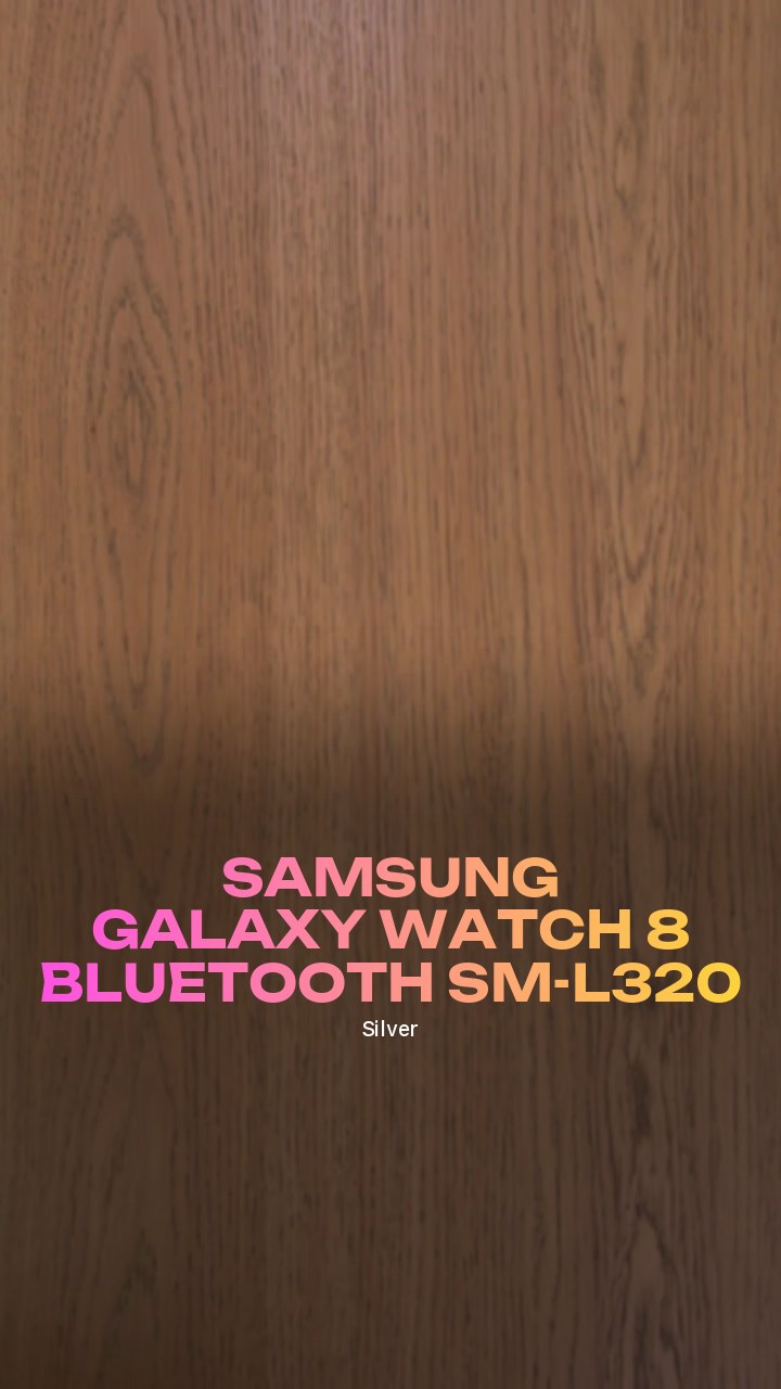 Samsung Galaxy Watch 8 Bluetooth 40mm (Silver) SM-L320