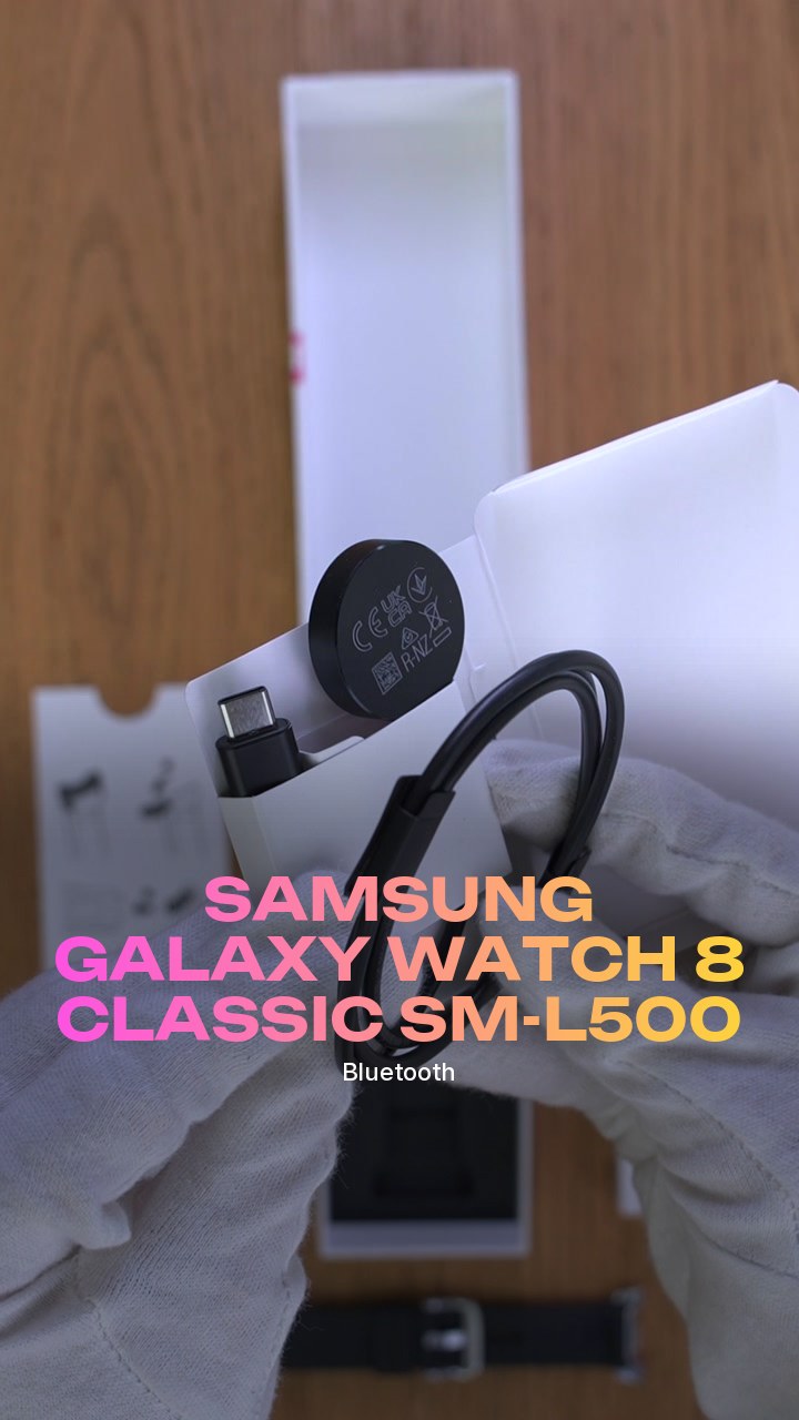 Samsung Galaxy Watch 8 Classic (Bluetooth) 46mm (Black) SM-L500