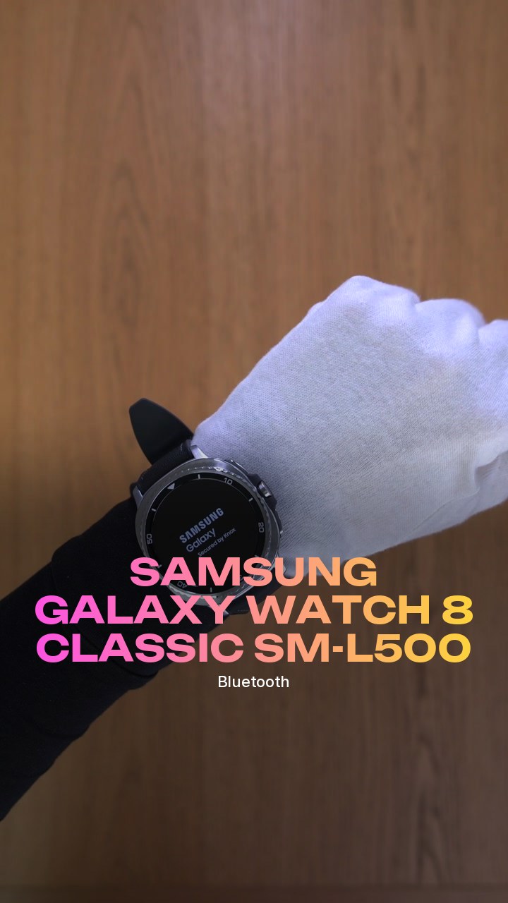 Samsung Galaxy Watch 8 Classic (Bluetooth) 46mm (Black) SM-L500