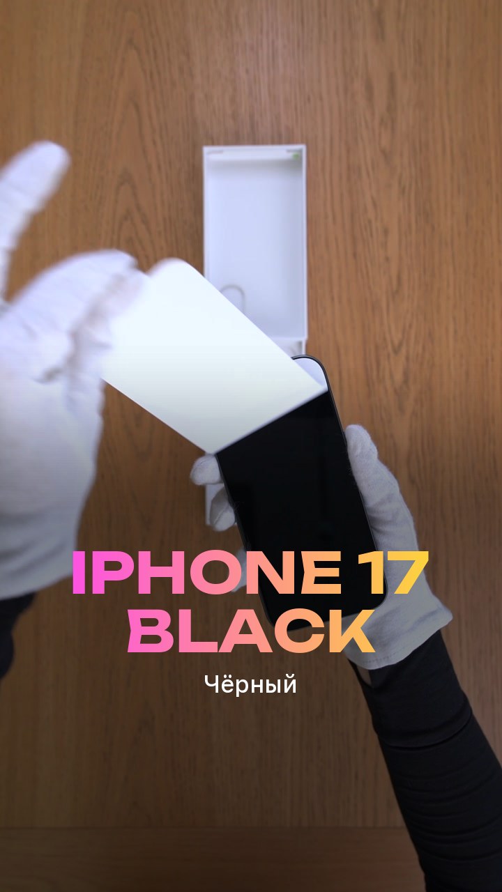 Apple iPhone 17 Black (Чёрный) Nano-sim + eSim