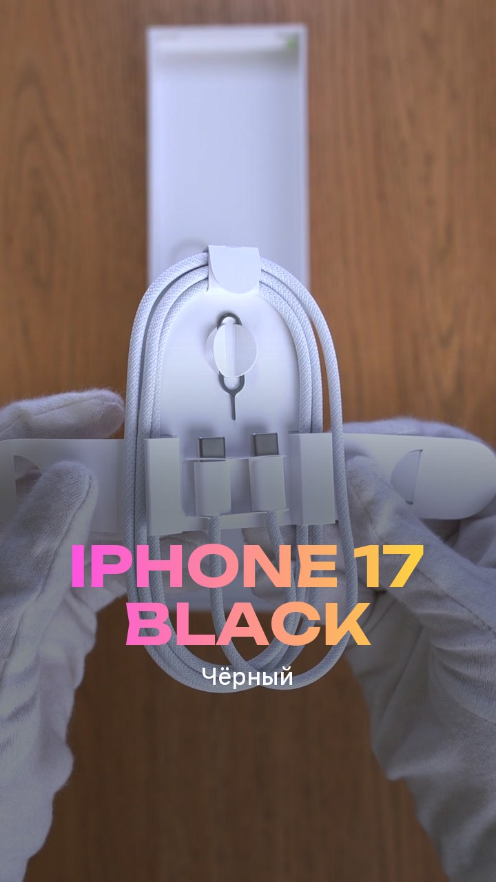 Apple iPhone 17 Black (Чёрный) Nano-sim + eSim
