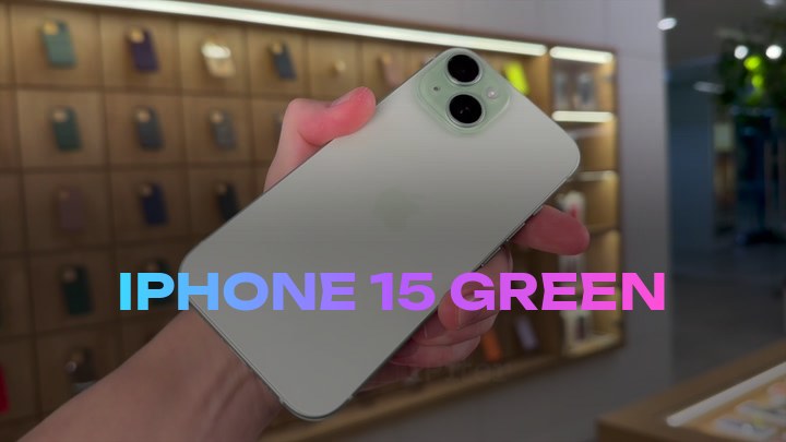 iPhone 15 Green