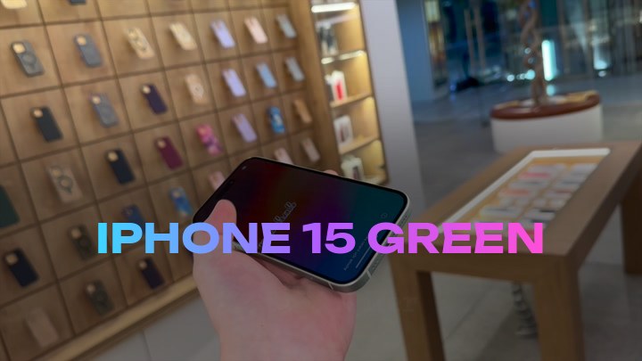 iPhone 15 Green