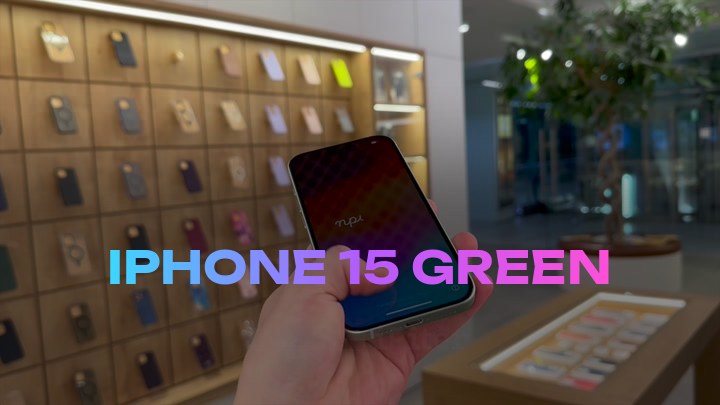 iPhone 15 Green