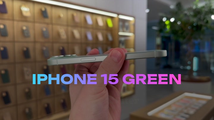 iPhone 15 Green