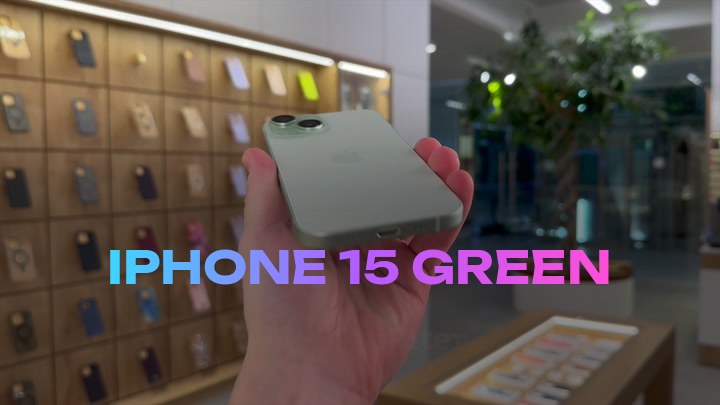 iPhone 15 Green