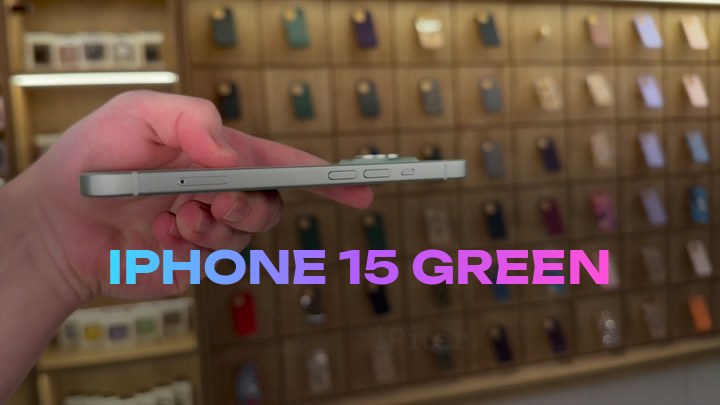 iPhone 15 Green